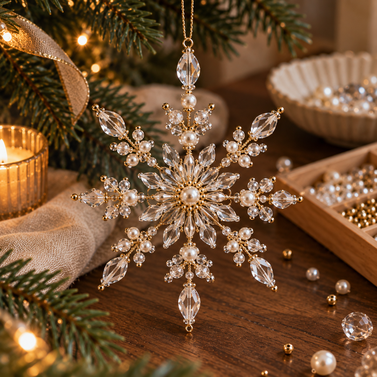 Weihnachtsschmuck Atelier – Gestalte deine eigenen Perlenornamente | 13.12.2026 | 14:00–17:30 Uhr