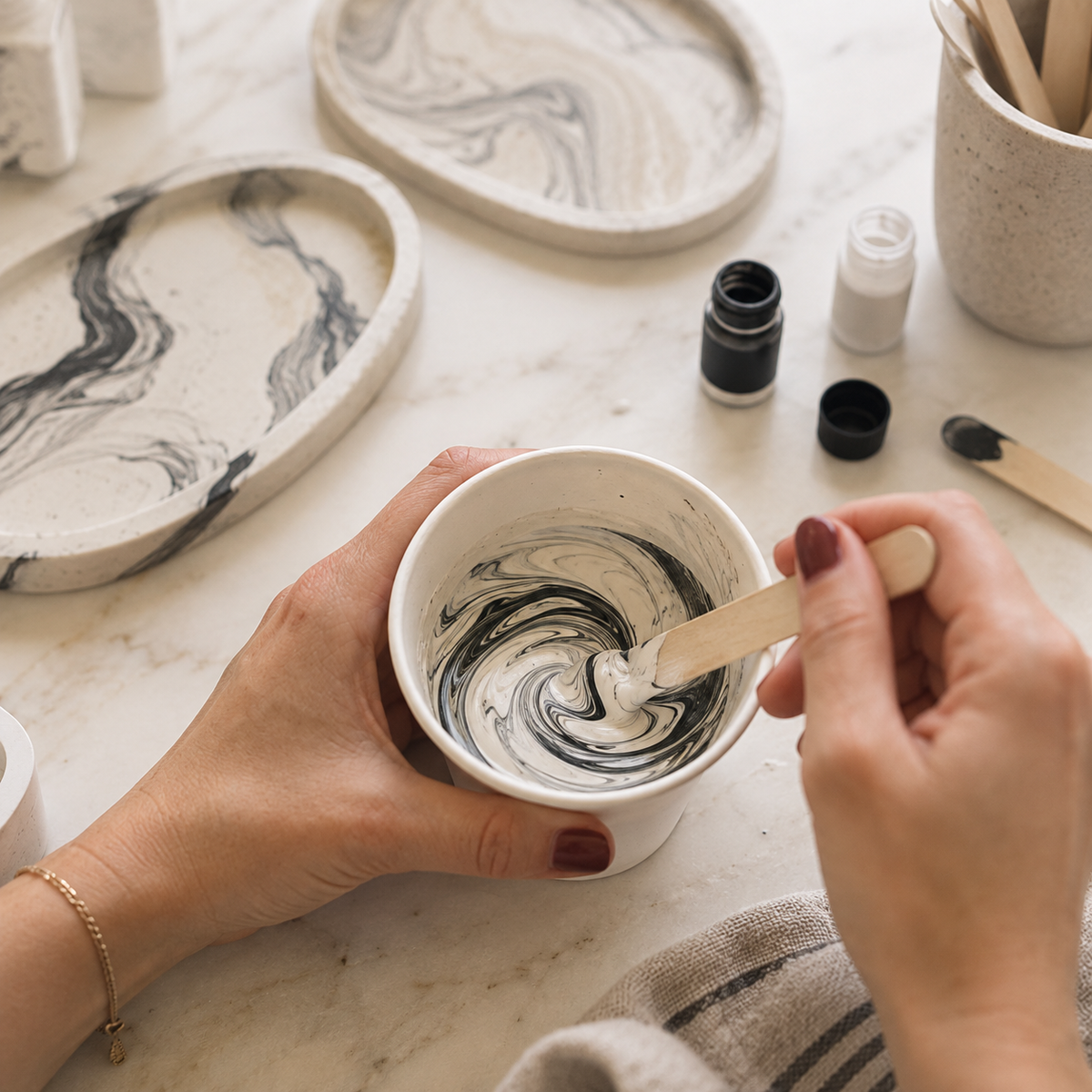 Jesmonite Atelier │09.10.2026 │18:30–21:30 Uhr